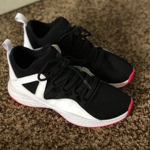 Jordan Formula 23GG white black and pink shoes